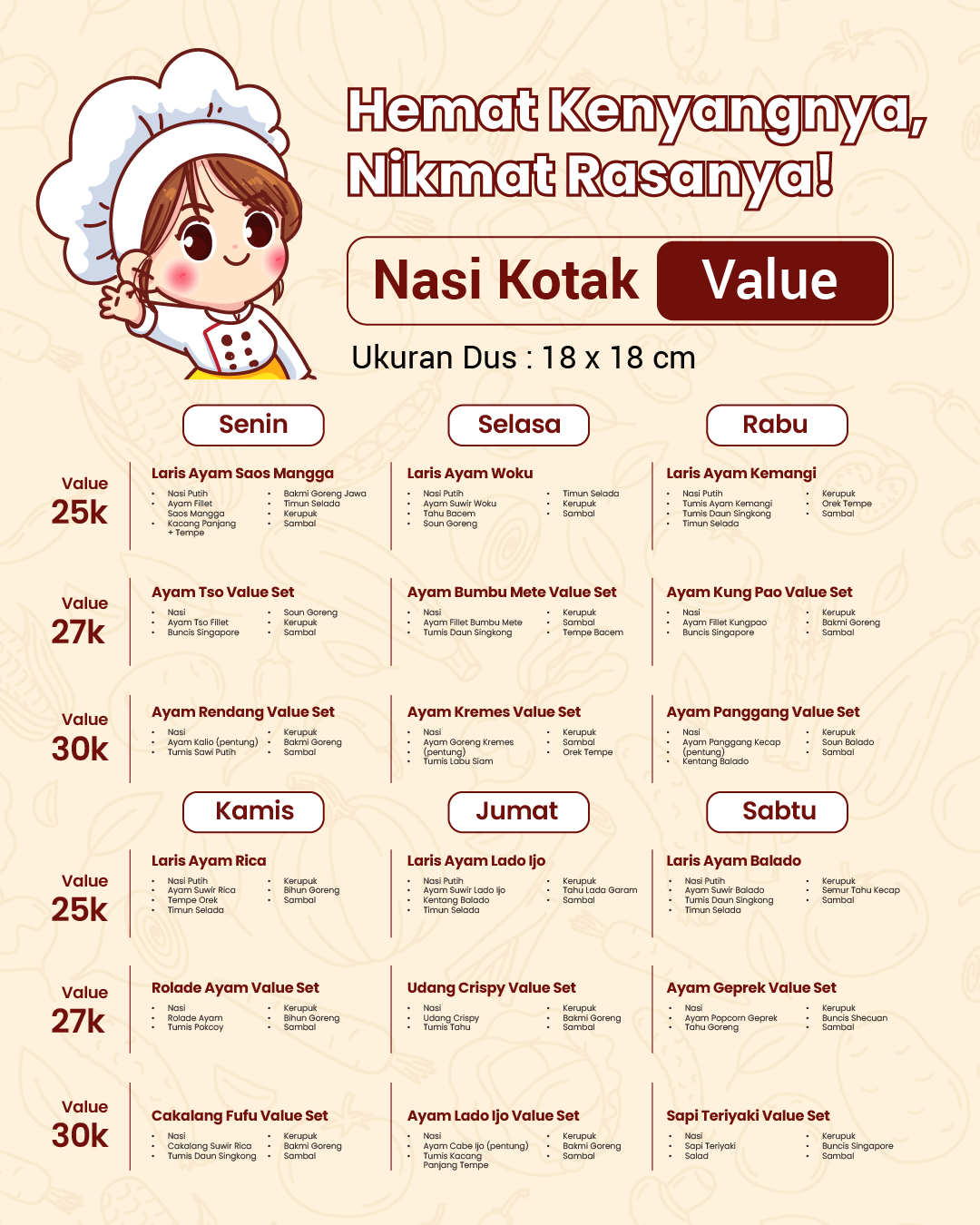 Meal Box Value